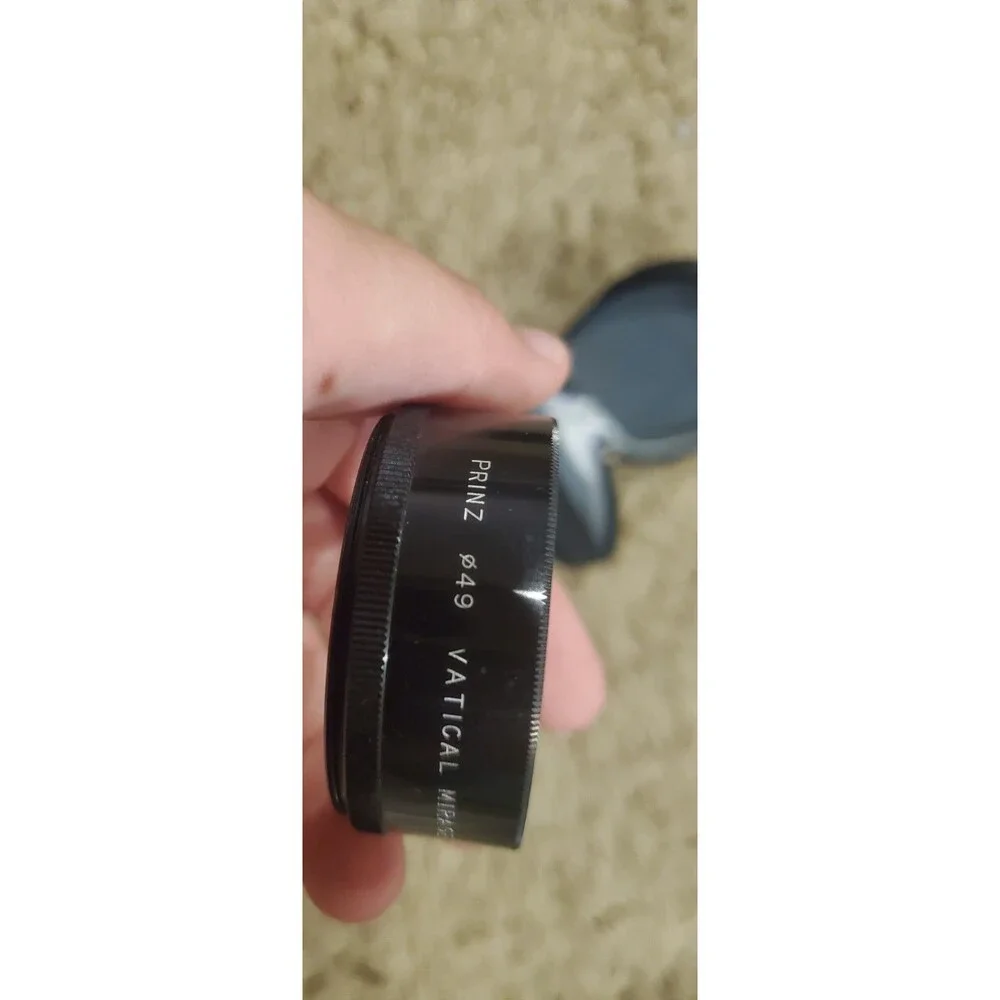Prinz 49mm Vertical Mirage 5P Multi Image Prism Filter Japan w Case 49 mm